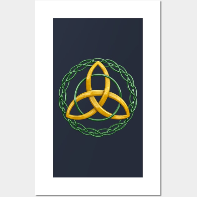 Celtic Trinity Knot Wall Art by Packrat